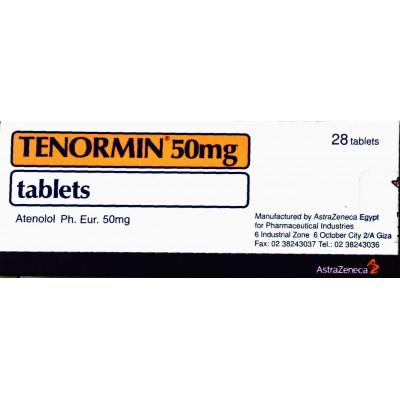 TENORMIN 50MG ( ATENOLOL )  28 F.C.TABLETS